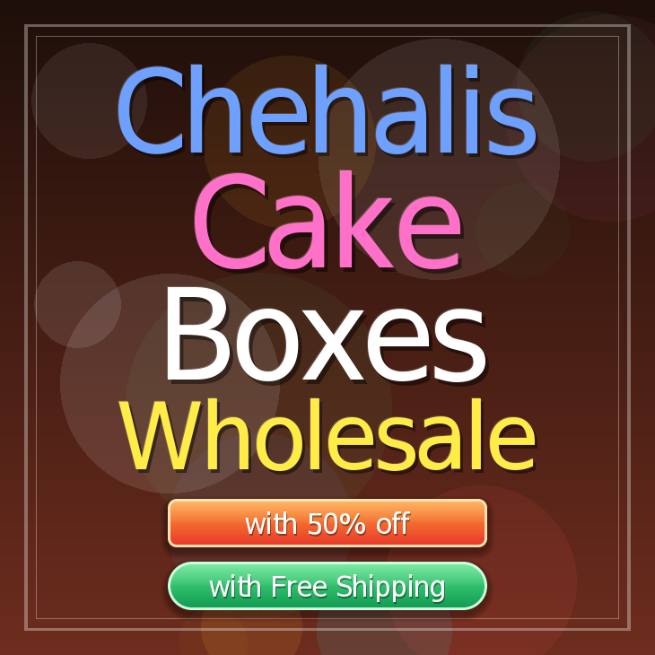 Chehalis cake boxes