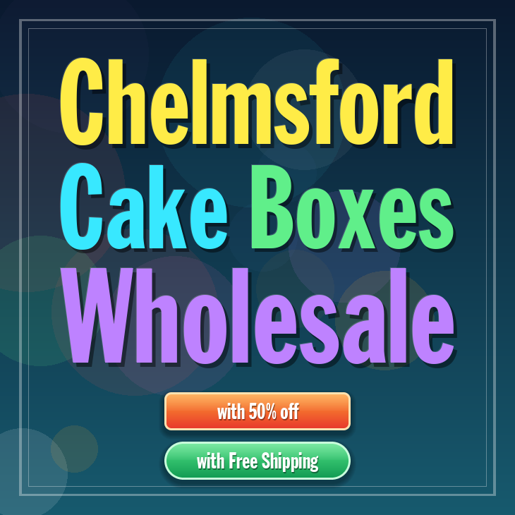 Chelmsford cake boxes