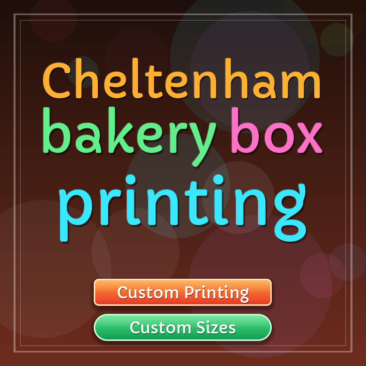 Cheltenham bakery box printing