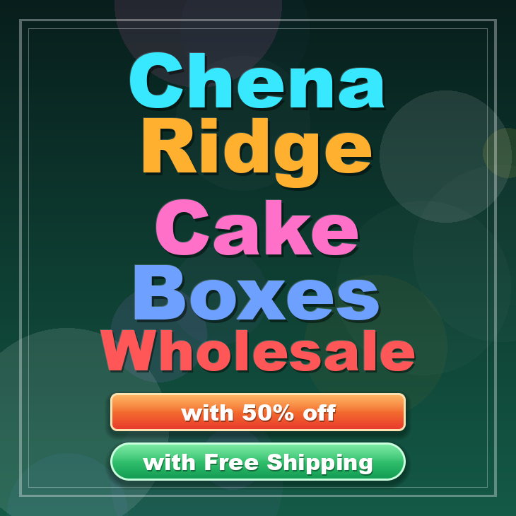 Chena Ridge cake boxes