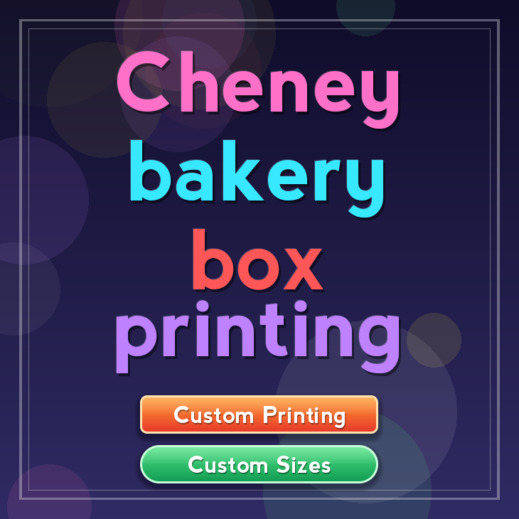Cheney bakery box printing