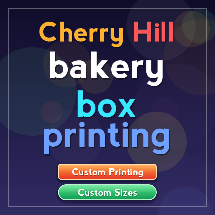 Cherry Hill bakery box printing
