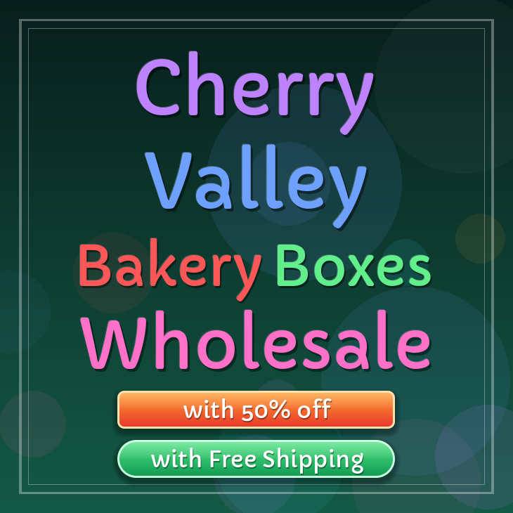 Cherry Valley bakery boxes