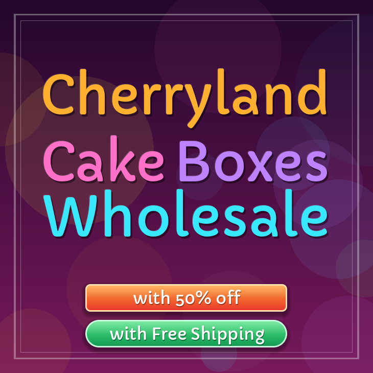 Cherryland cake boxes