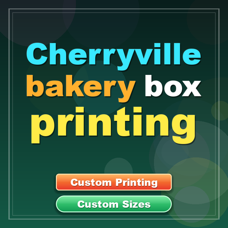 Cherryville bakery box printing