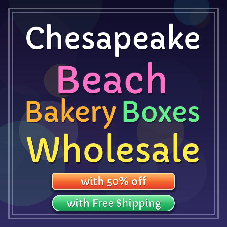 Chesapeake Beach bakery boxes