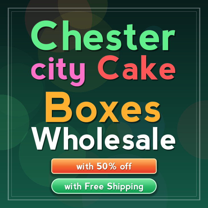 Chester City cake boxes