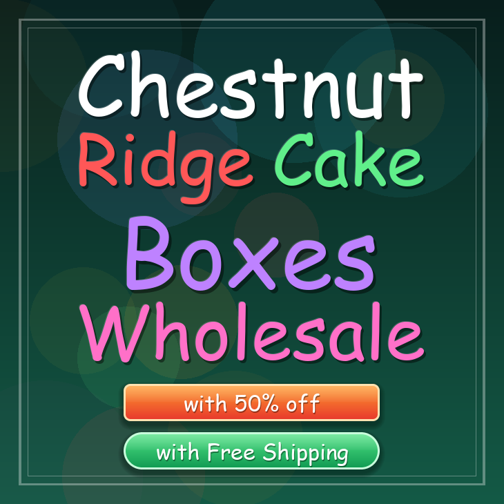 Chestnut Ridge cake boxes