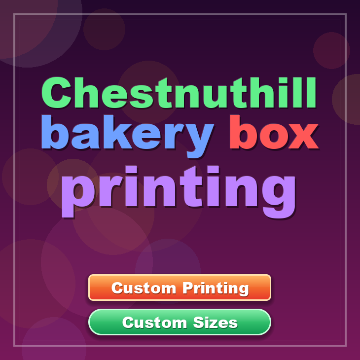 Chestnuthill bakery box printing