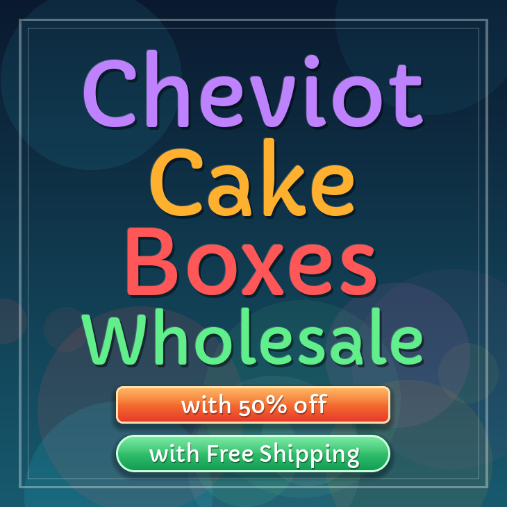 Cheviot cake boxes