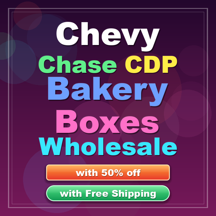 Chevy Chase Cdp bakery boxes
