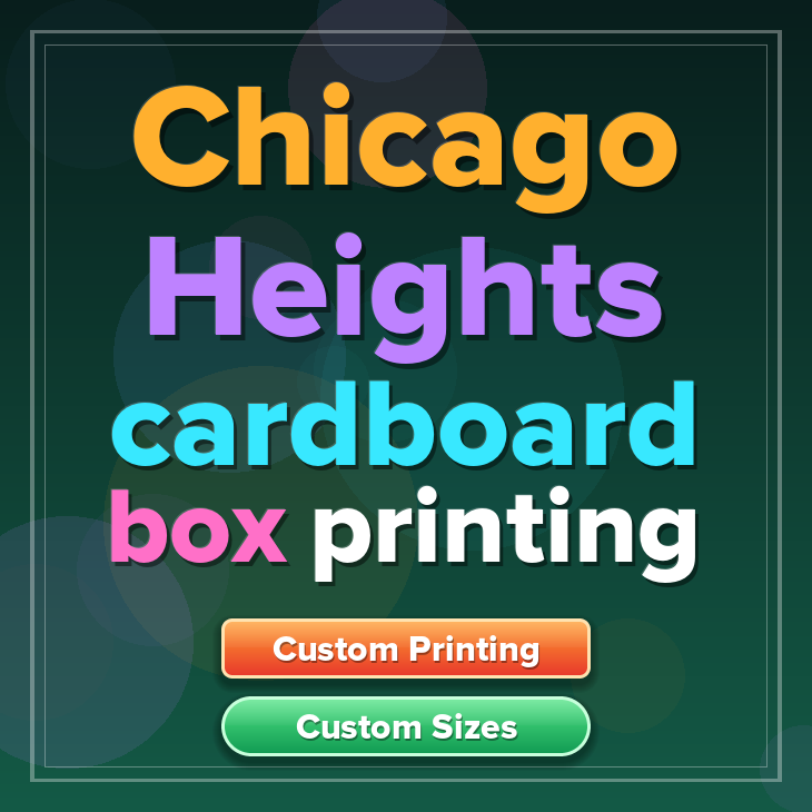 Chicago Heights cardboard box printing