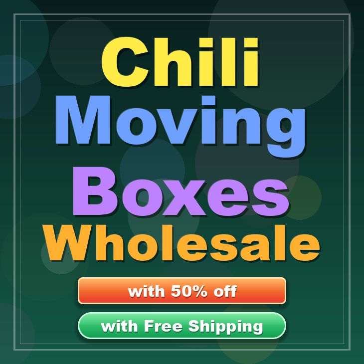 Chili moving boxes