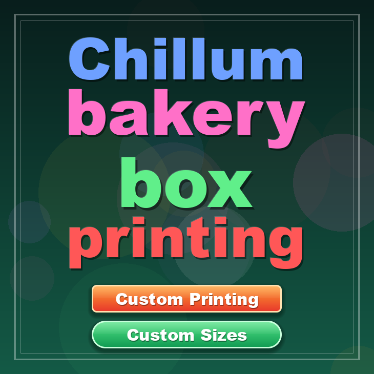 Chillum bakery box printing