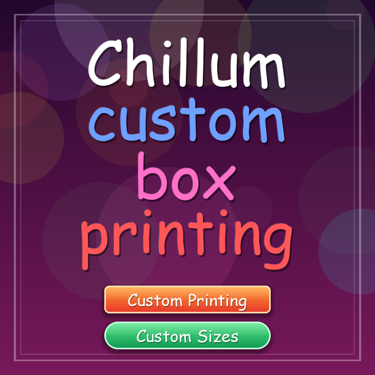 Chillum custom box printing