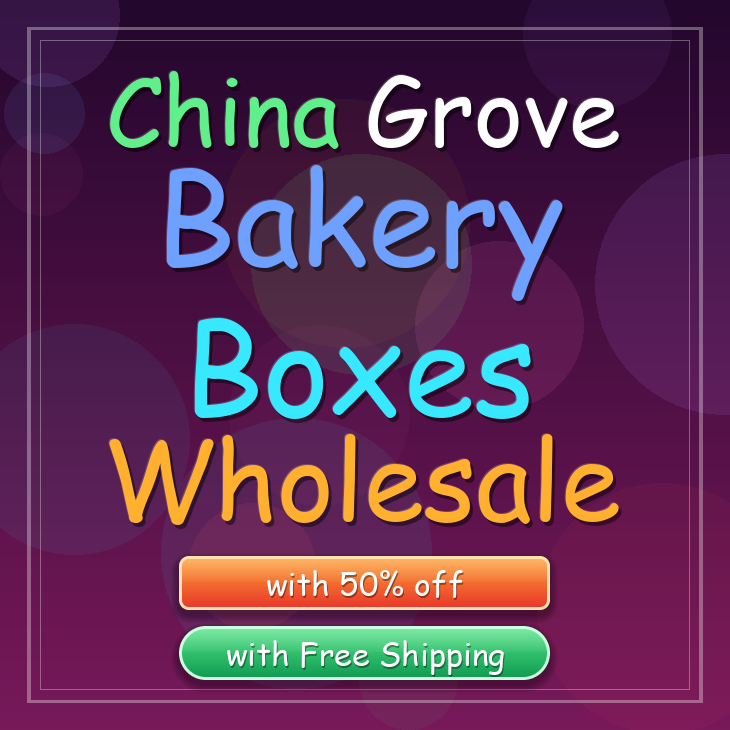 China Grove bakery boxes