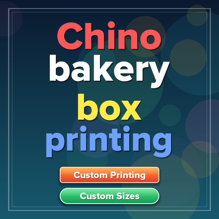 Chino bakery box printing