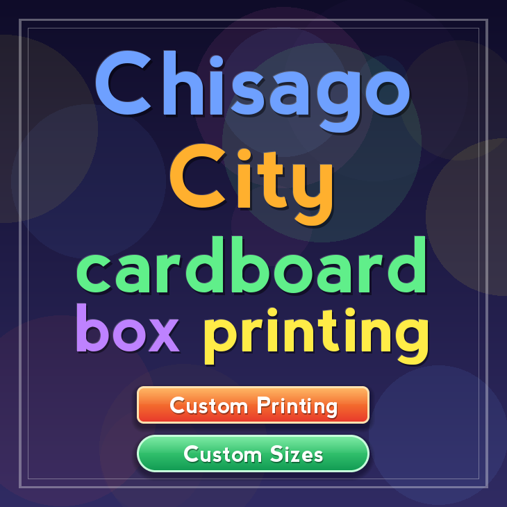 Chisago City cardboard box printing