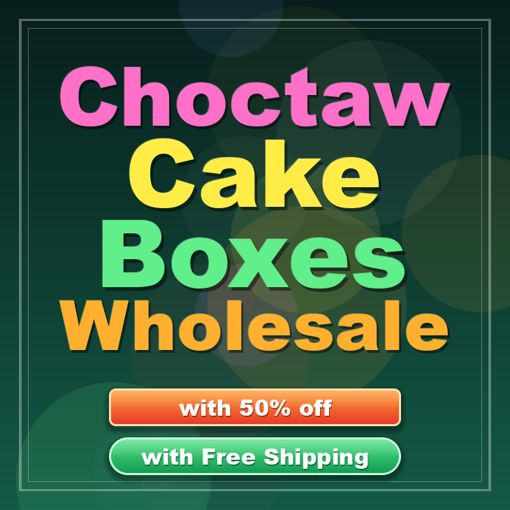 Choctaw cake boxes