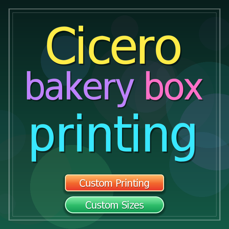 Cicero bakery box printing