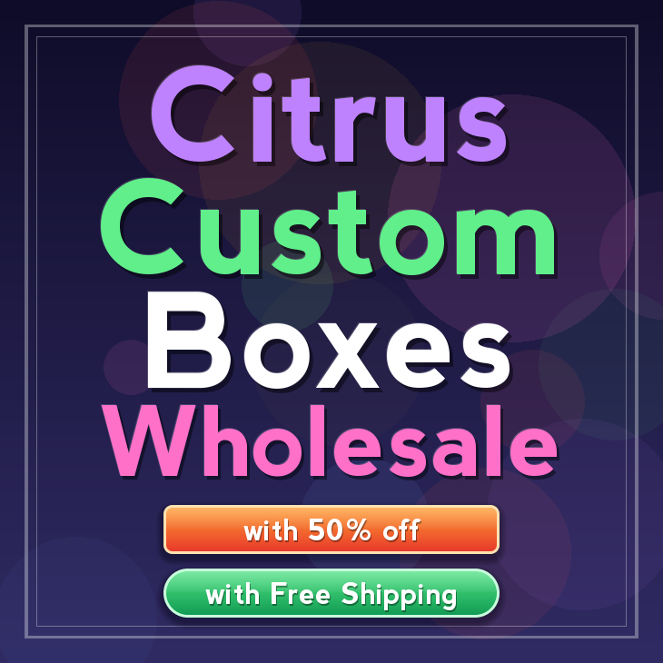 Citrus custom boxes