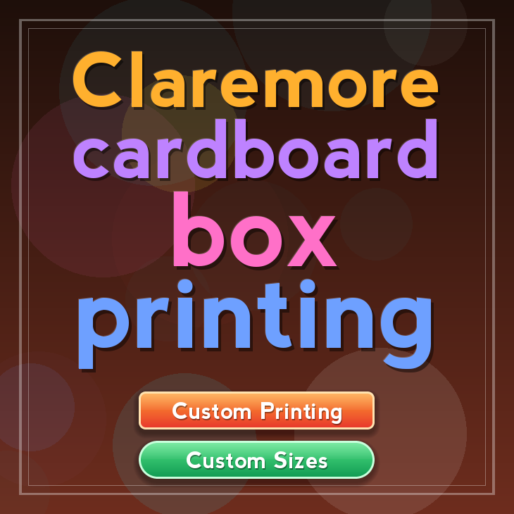 Claremore cardboard box printing
