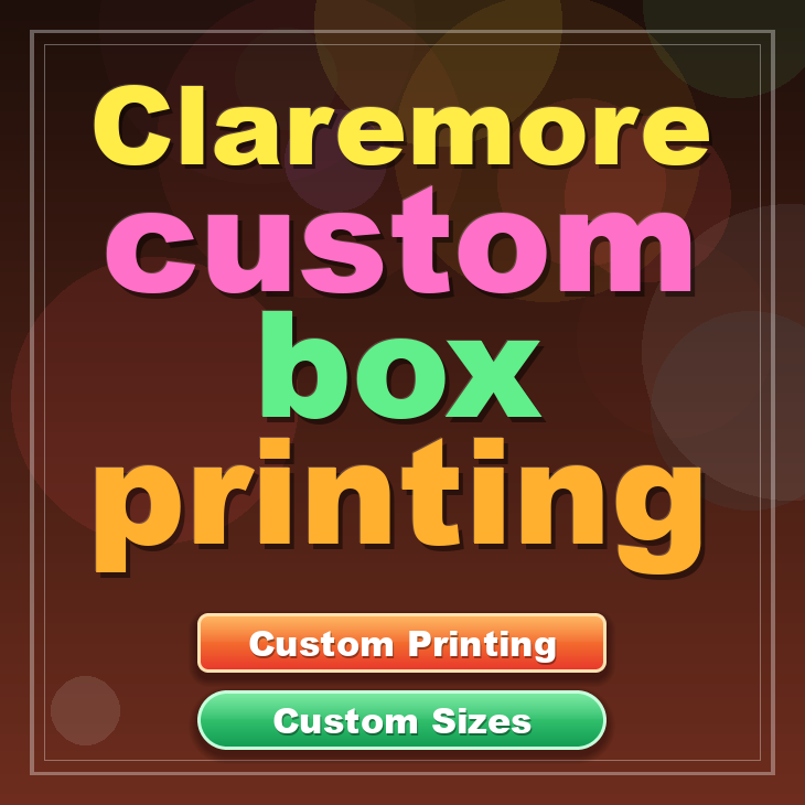 Claremore custom box printing