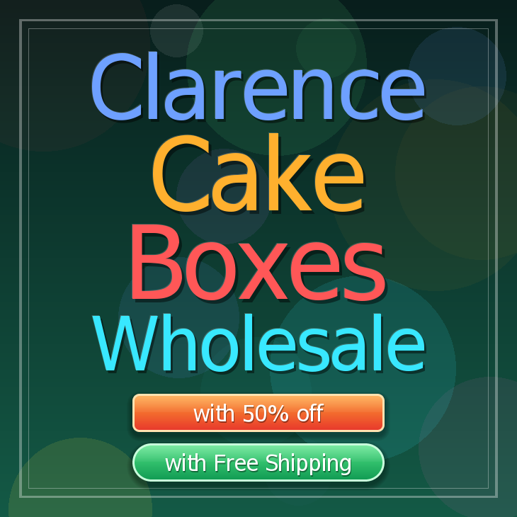 Clarence cake boxes