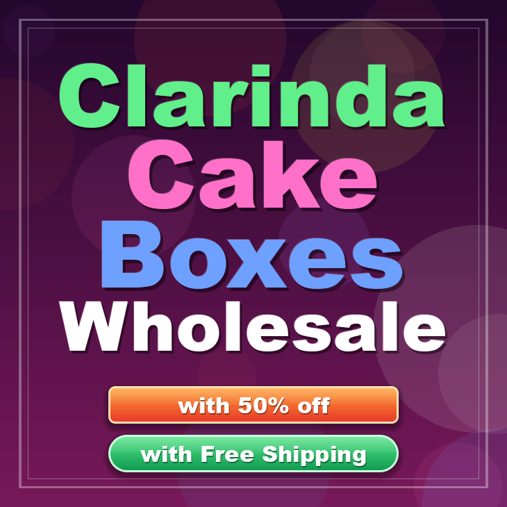 Clarinda cake boxes