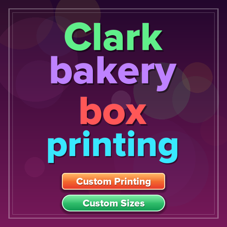 Clark bakery box printing