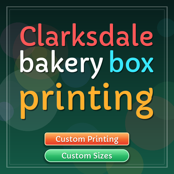 Clarksdale bakery box printing
