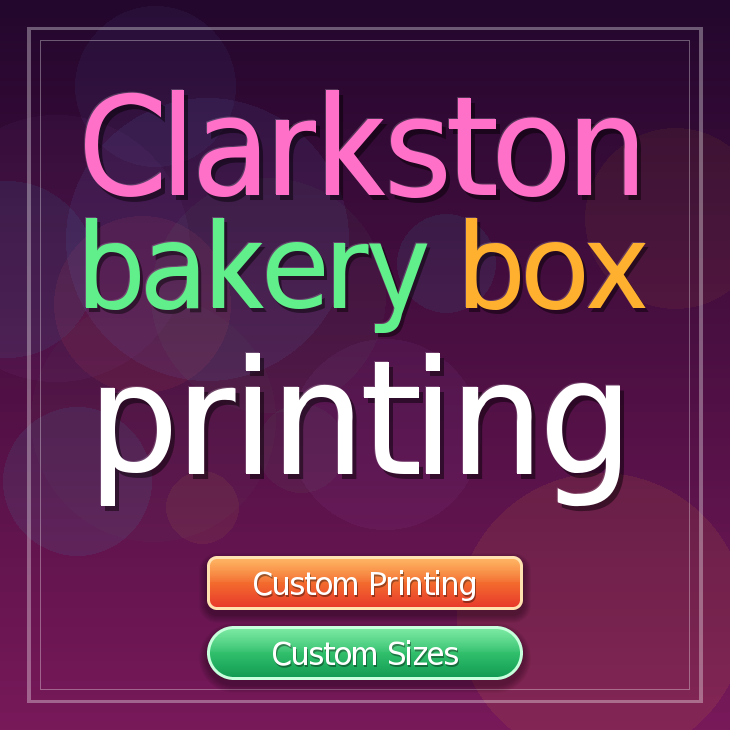 Clarkston bakery box printing