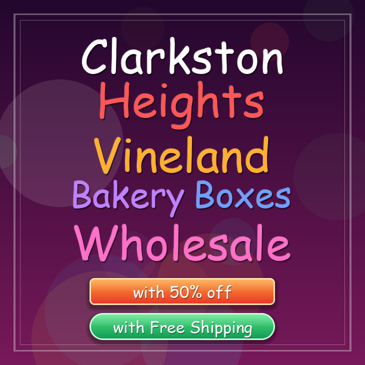 Clarkston Heights Vineland bakery boxes