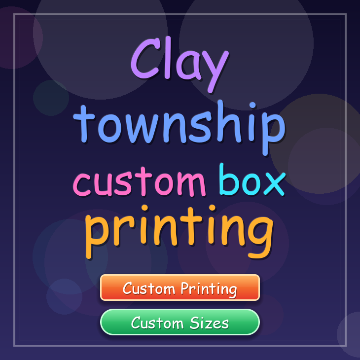Clay township custom box printing