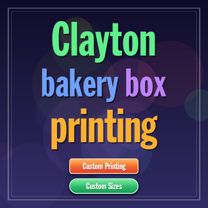 Clayton bakery box printing