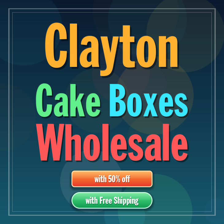 Clayton cake boxes