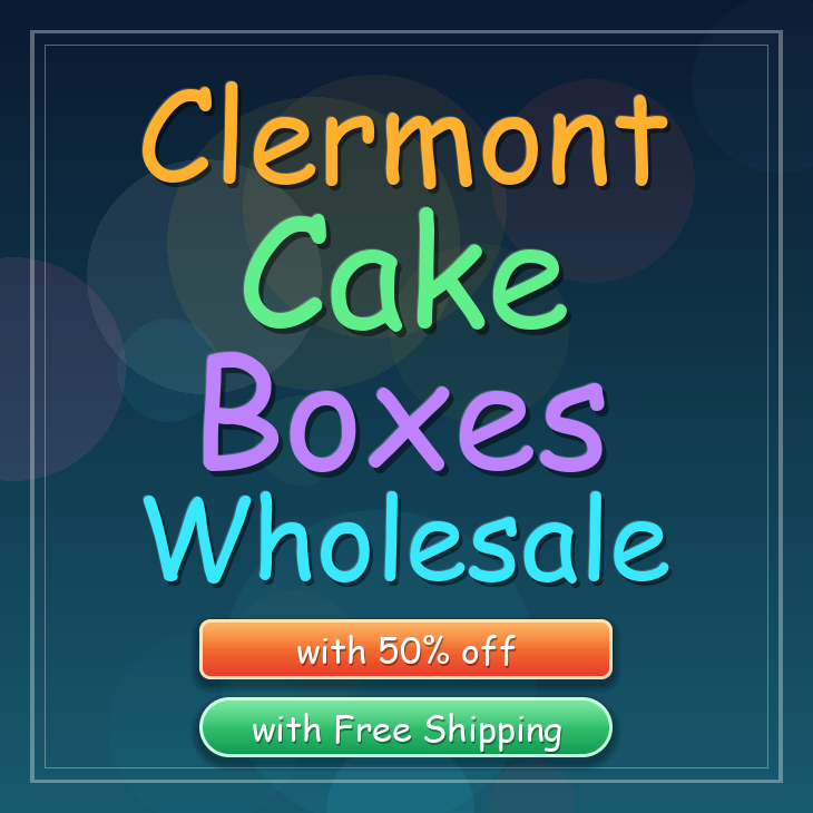 Clermont cake boxes