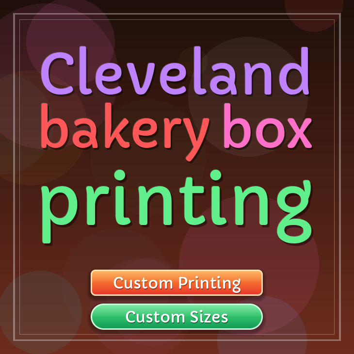 Cleveland bakery box printing