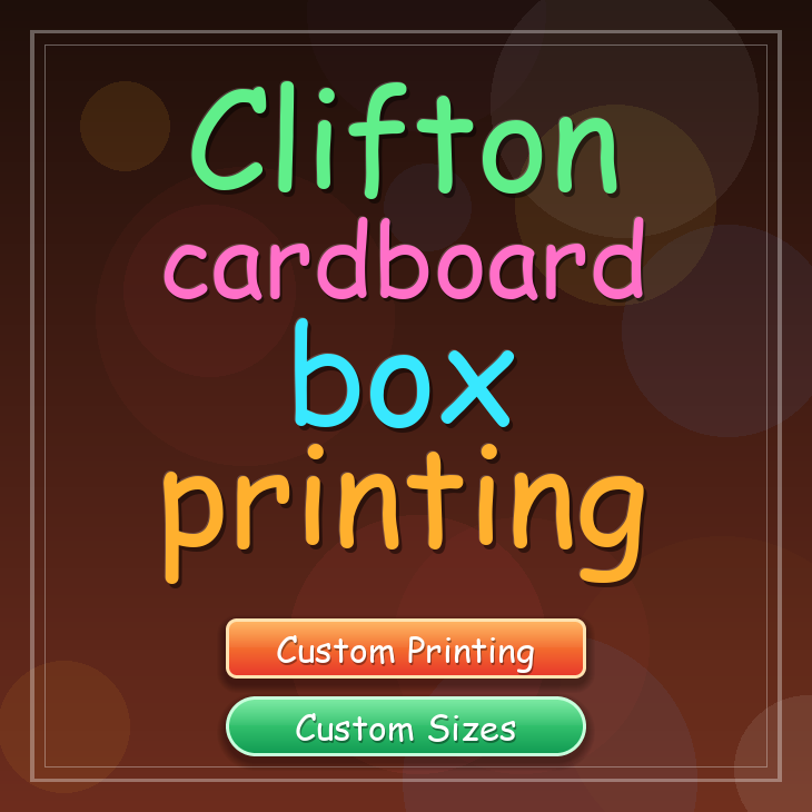 Clifton cardboard box printing