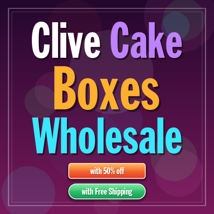 Clive cake boxes