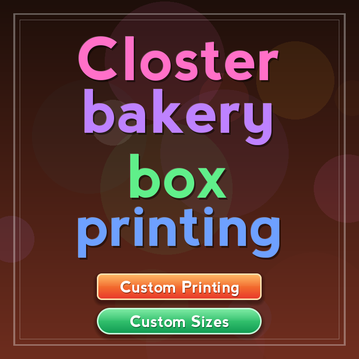 Closter bakery box printing