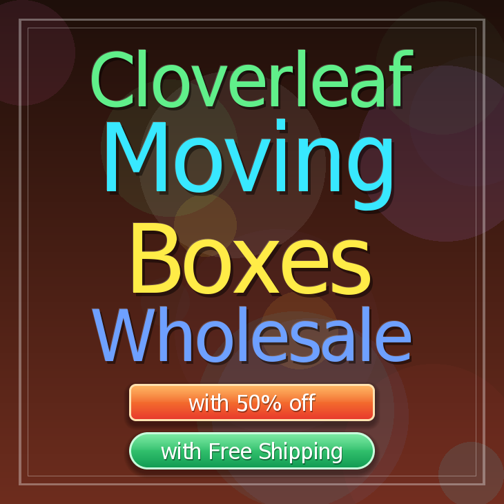 Cloverleaf moving boxes