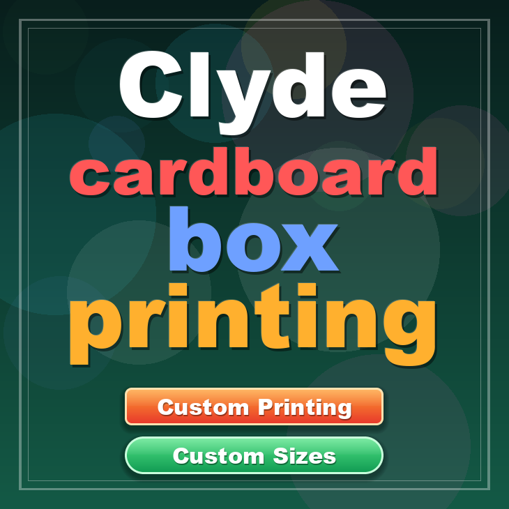 Clyde cardboard box printing