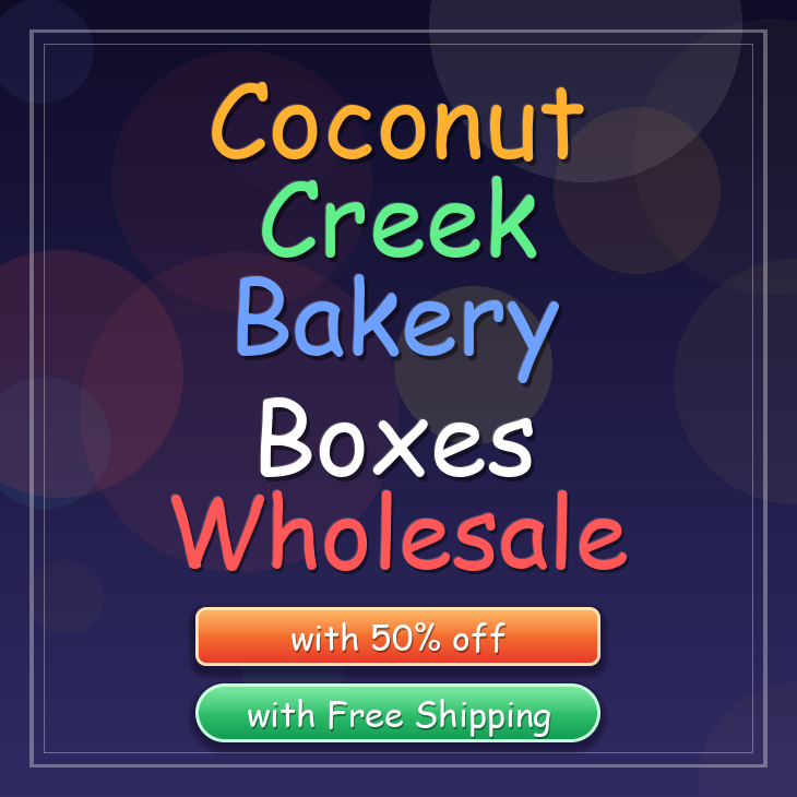 Coconut Creek bakery boxes