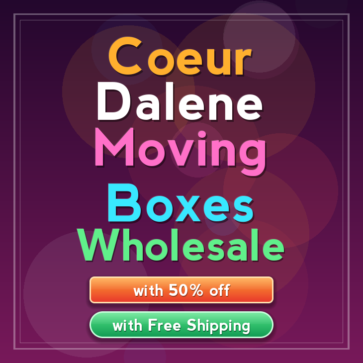 Coeur Dalene moving boxes