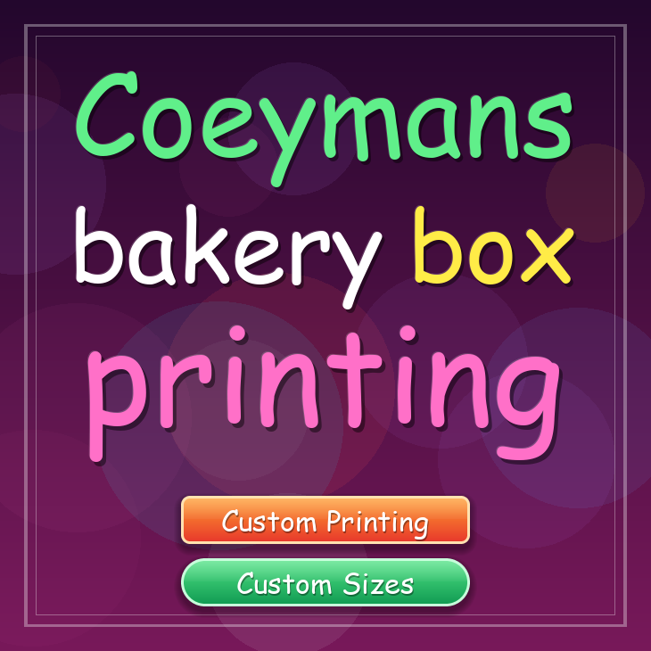 Coeymans bakery box printing
