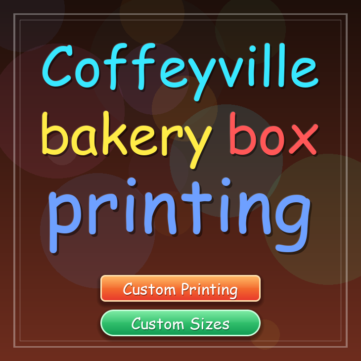 Coffeyville bakery box printing