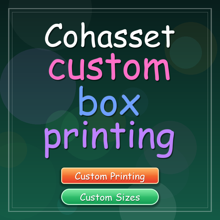 Cohasset custom box printing