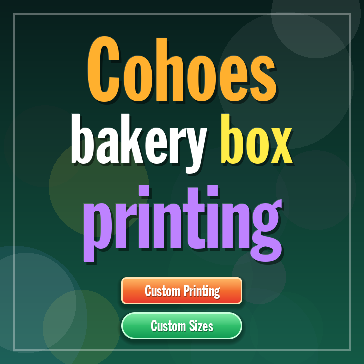 Cohoes bakery box printing