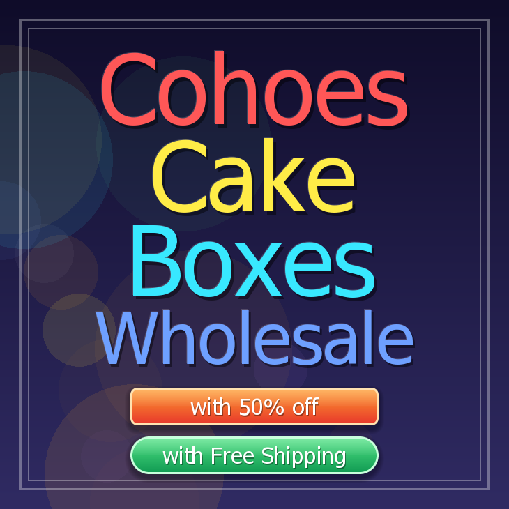 Cohoes cake boxes